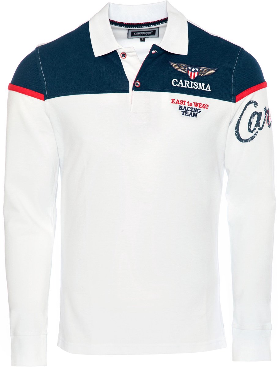 Carisma lange mouw polo