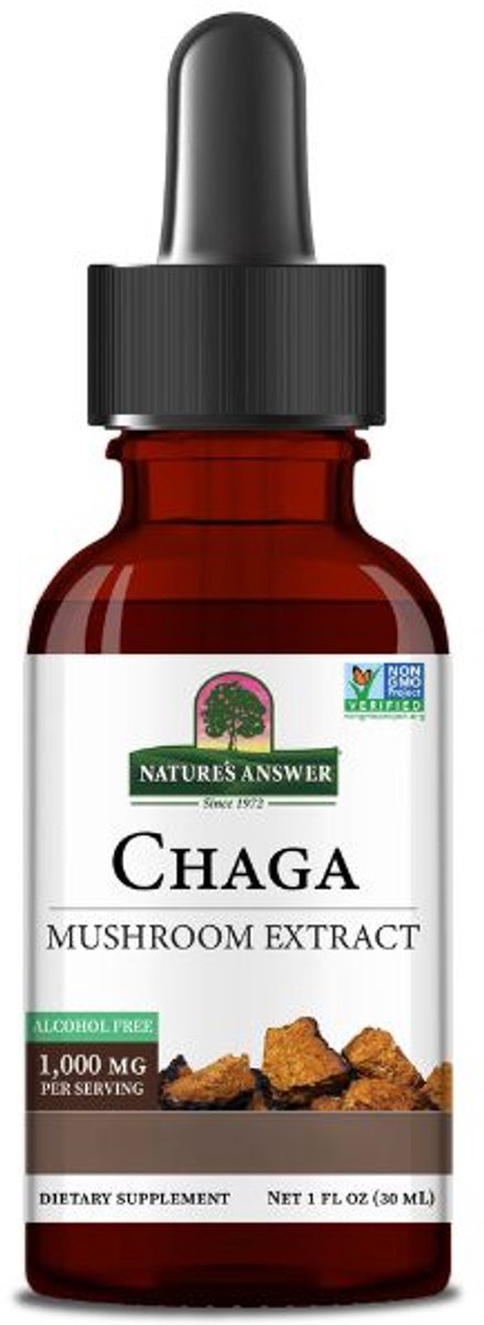 Nature's Answer - Chaga Liquid Mushroom Extract - 30ml