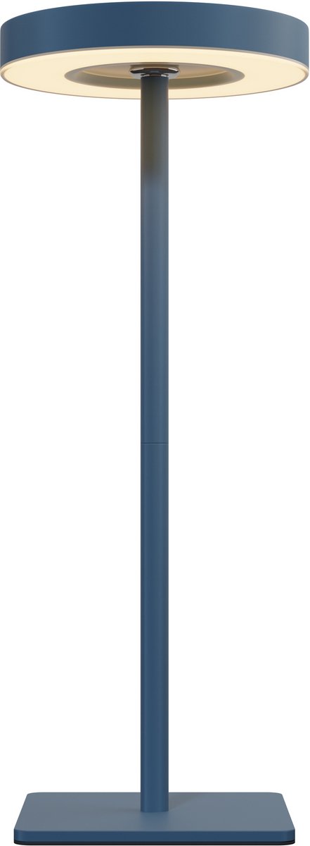 Nook - Oplaadbare tafellamp - Blauw - Draadloos - LED & 3 lichtstanden - Bureaulamp of nachtlampje