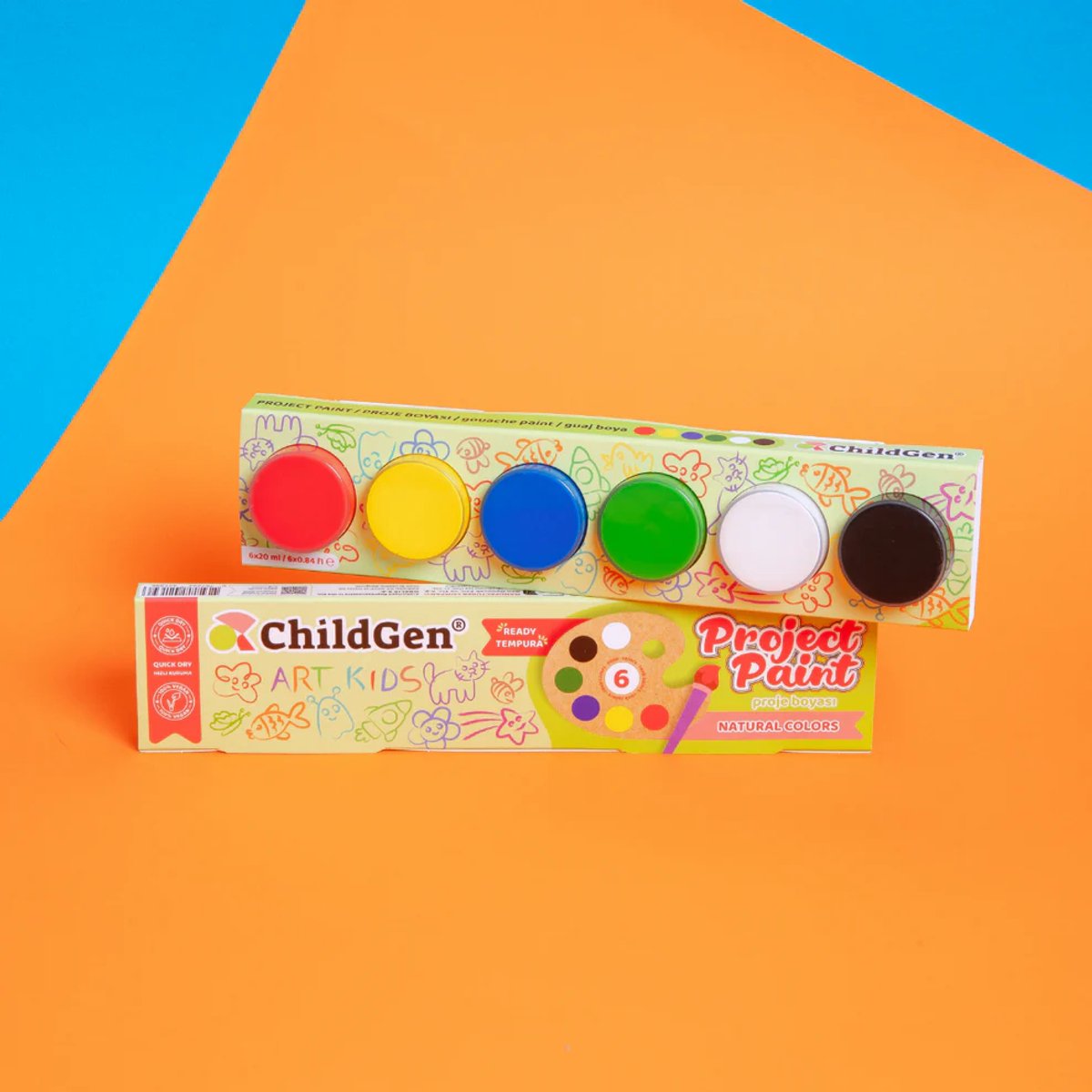 Childgen Children PROJECT VERF 6x20 ML - vingerverf