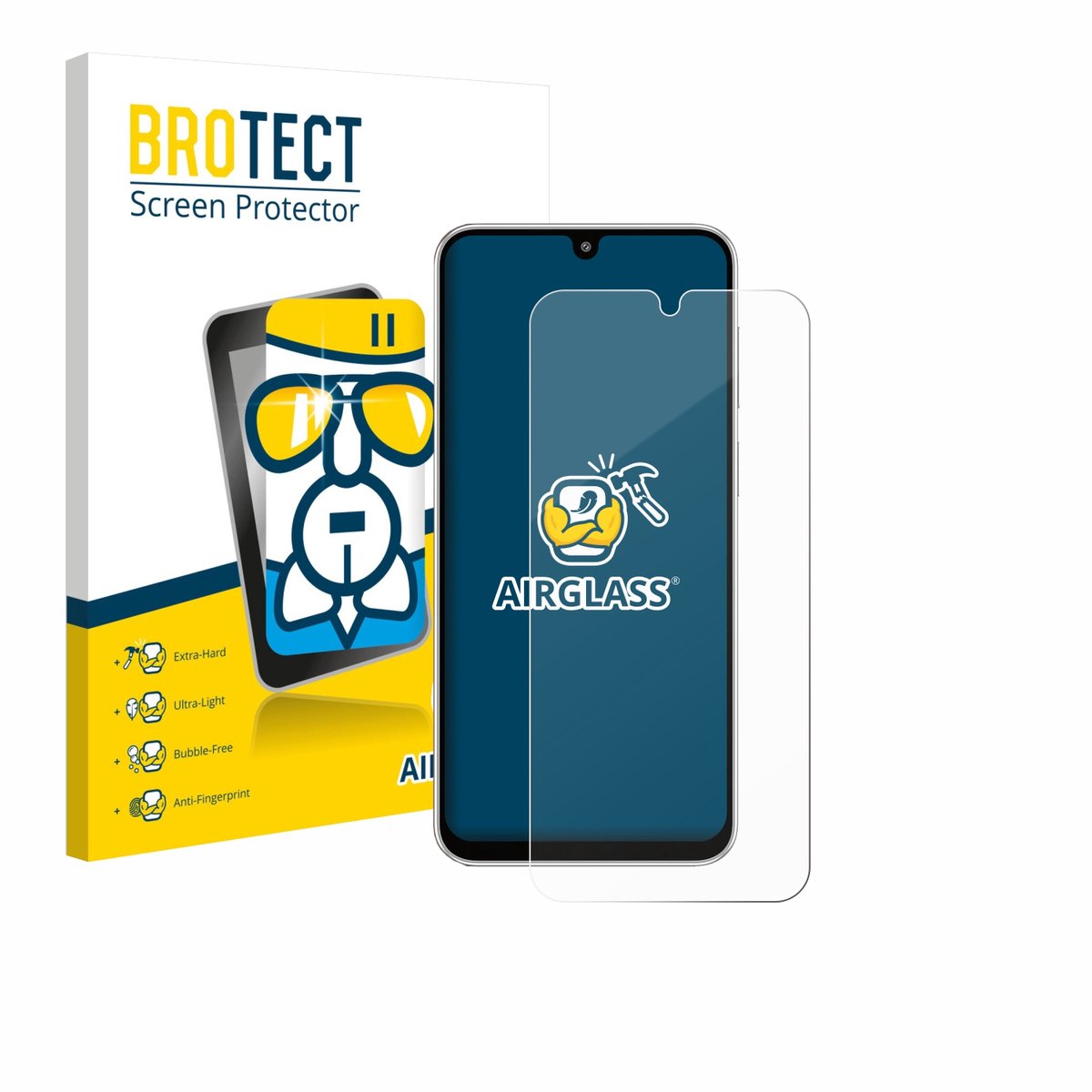 Screenprotector voor Samsung Galaxy M36 Beschermglas transparant