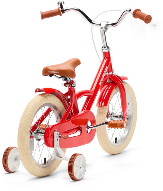 Generation Classico 14 inch Rood - Kinderfiets - Fiets voor kinderen van 3 tot 5 jaar van Generation — afbeelding 3