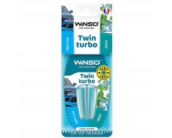 winso twin turbo new car-fresh autoparfum - twin turbo new car-fresh - new car-fresh - winso geur voor in de auto - autogeur - auto parfum