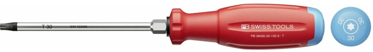 Schroevendraaier T30x130mm SwissGrip EVO PB Swiss