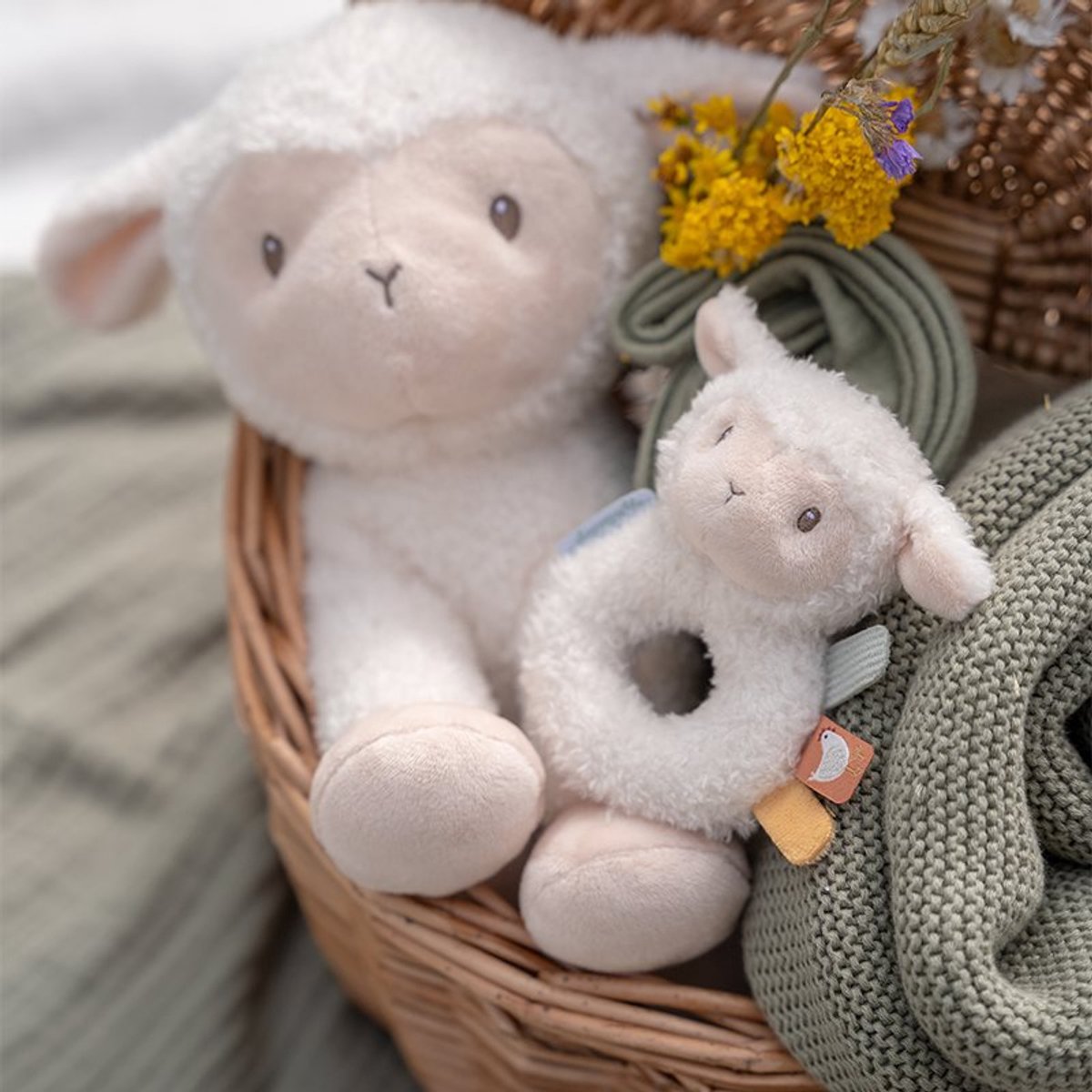Little Dutch - Rammelaar Schaap - Little Farm - baby speelgoed — afbeelding 10