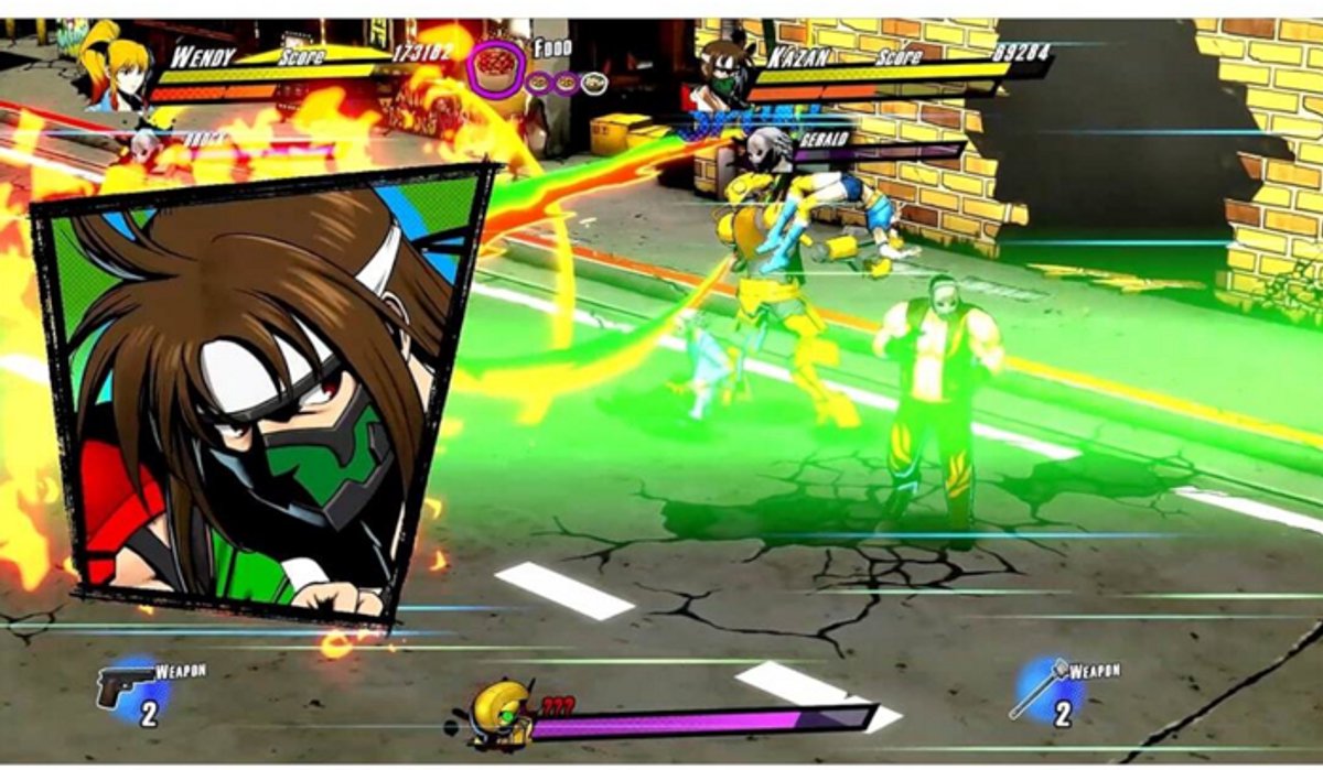 Rushing Beat X Return of Brawl Brothers-Standaard (Switch 2) Nieuw