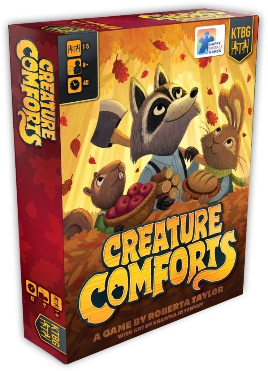 Creature Comforts - bordspel - Nederlandstalige uitgave
