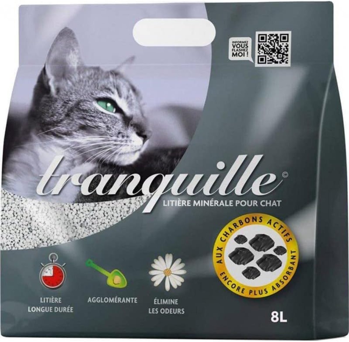 Kattenbakvulling - Minerale Korrels - Frisse Kattenbak - Natuurlijke Absorptie - 1000 Gram