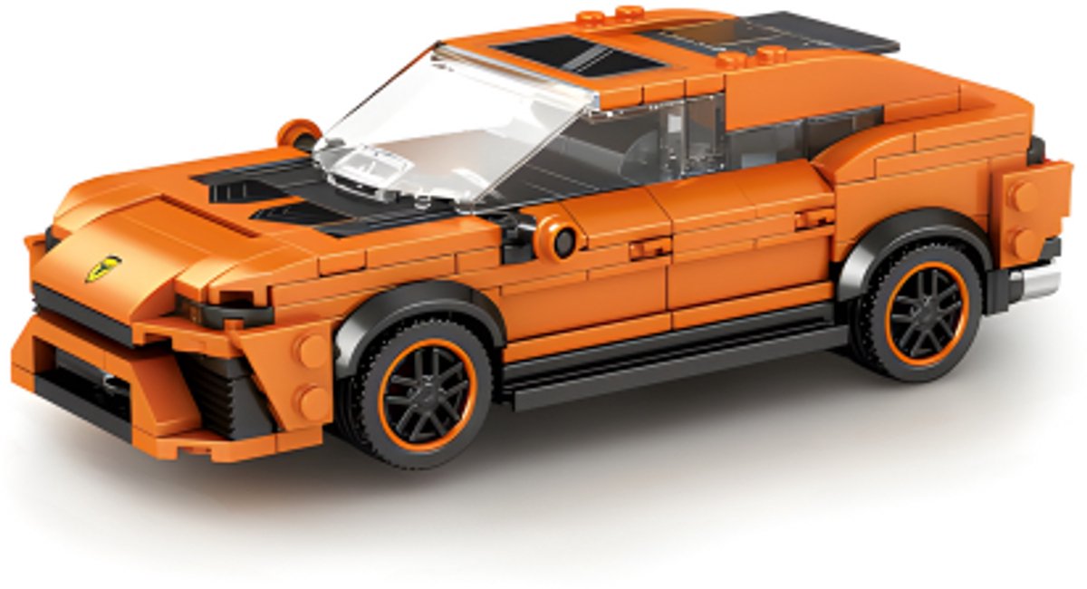 Reobrix 690 - raceauto speelgoed - bouwen - 14+ - 377 pcs - oranje