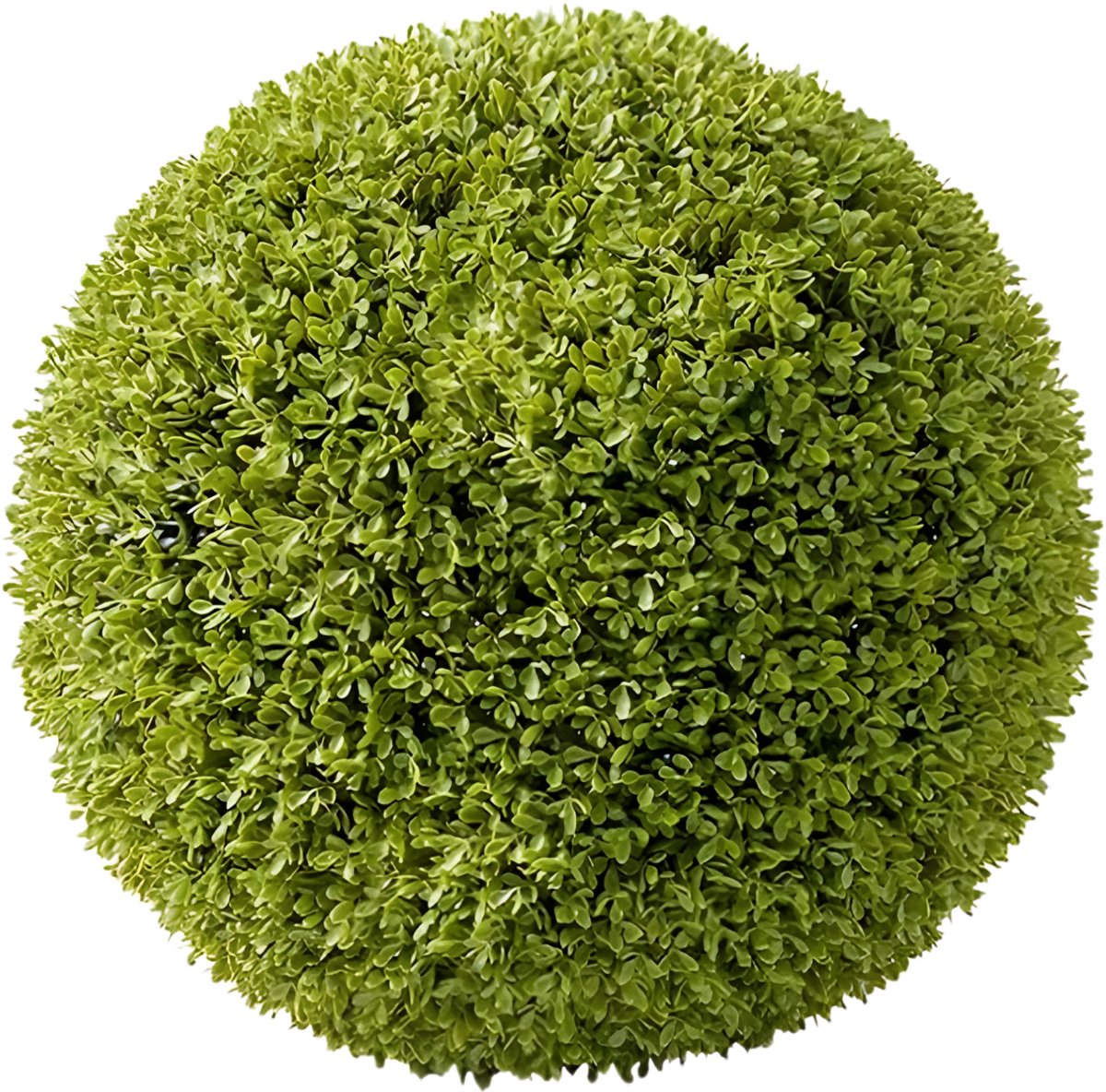 Happiq Kunstmatige Topiary Bal - Voor Achtertuin, Balkon, Tuin, Bruiloft en Home - Decoratief - Faux Buxus - 2pcs 50cm Green
