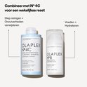 Olaplex No.8 Bond Intense Moisture Mask en Olaplex No.4C Bond Maintenance Shampoo.