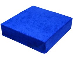 Sundo Zitkussen zitverhogend 40 x 40 x 10 cm - Blauw