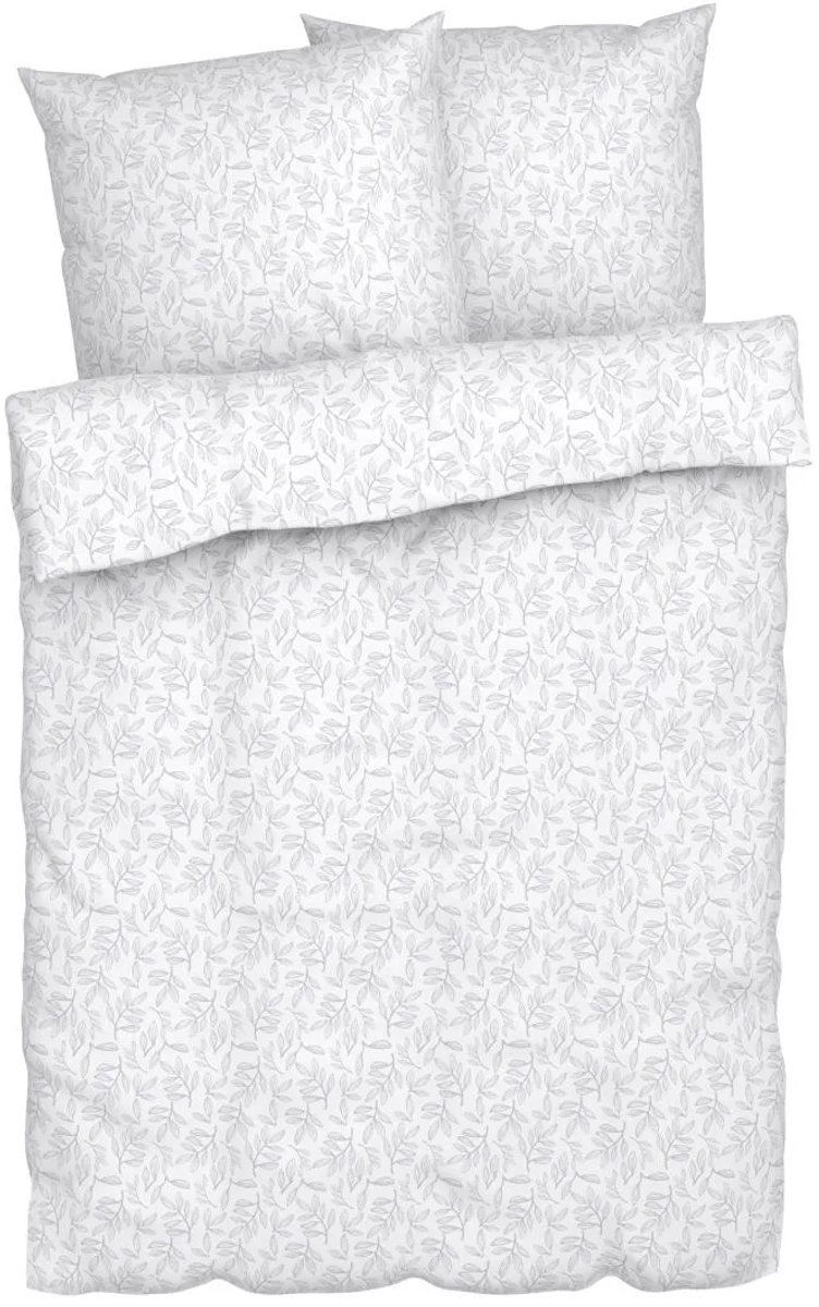 Livarno Home Dekbedovertrek set Flanellen - Maat 230 x 220 cm, 2x 50 x 80 cm
