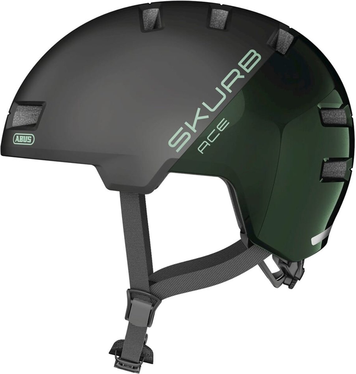 Abus helm Skurb ACE moss 55-59cm Groen