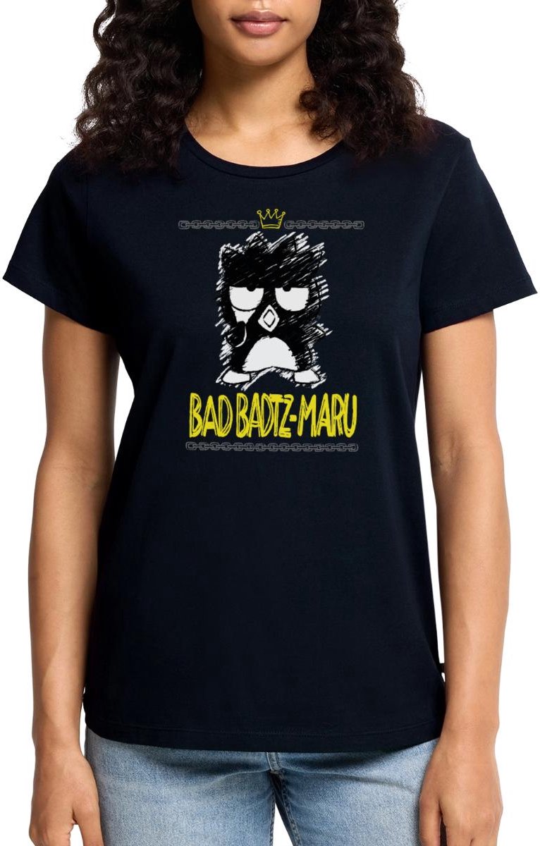Bad Badtz Maru In De Geschetste Stijl Premium T Shirt Dames