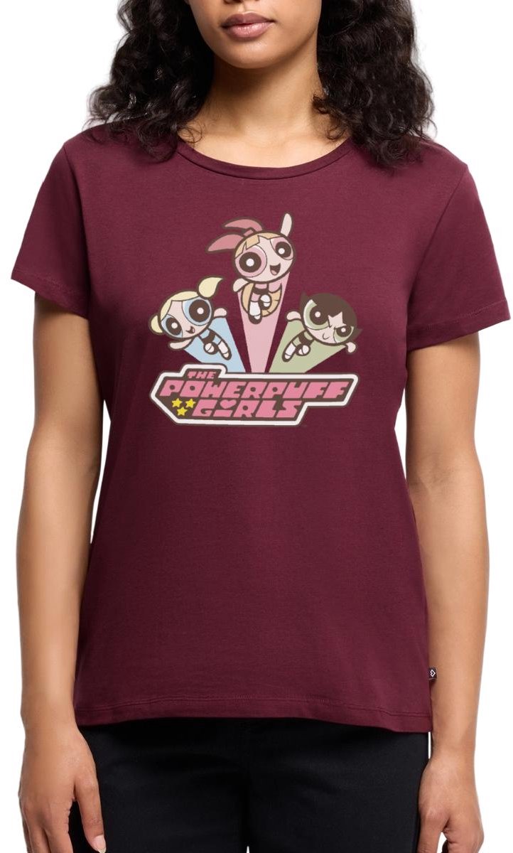 Powerpuff Girls Vintage Premium T Shirt Dames