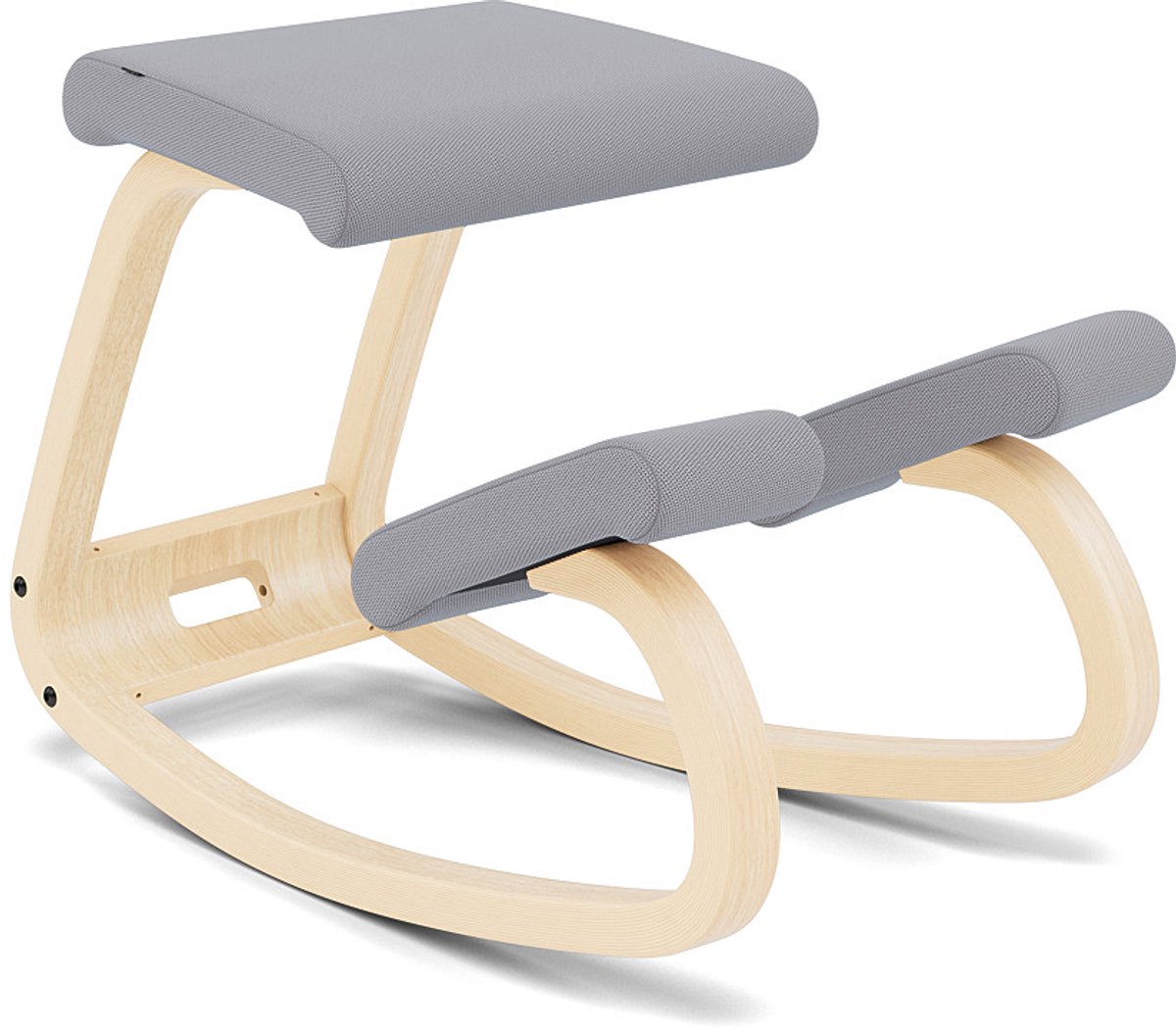 Varier Variable balans kniestoel Grijs/Naturel Tonal