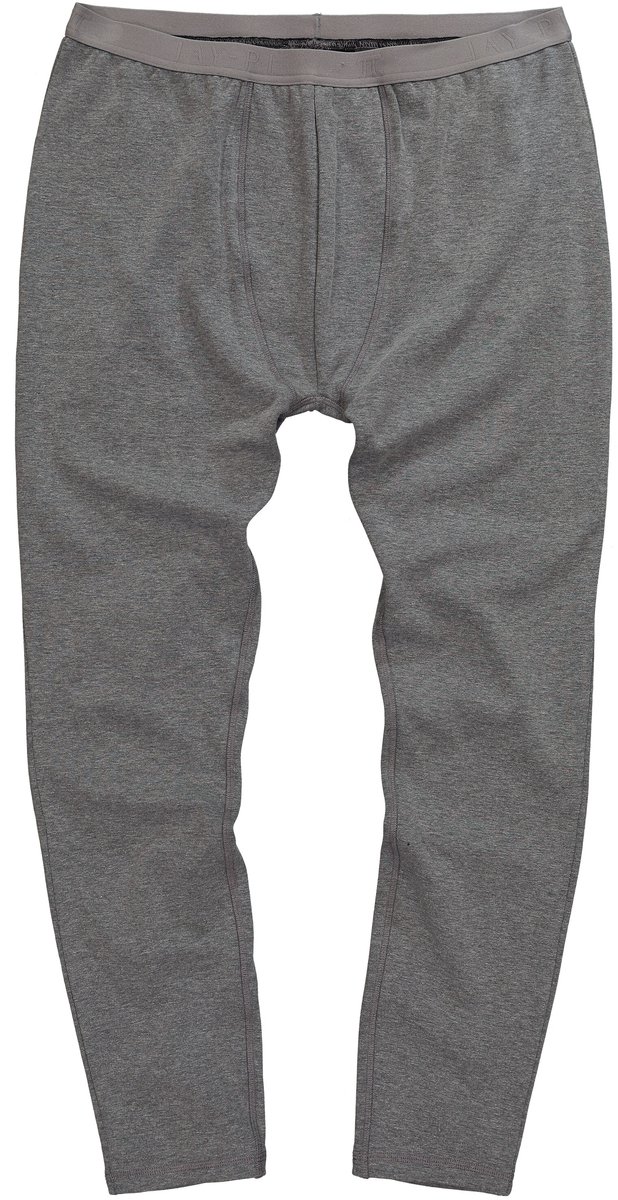 JAY-PI - Heren - Thermo-onderborek skiwear lang level 3 - ultra warm - Grijs - Maat XXL