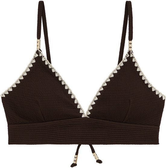 WE Fashion Dames bikinitop met embroideries