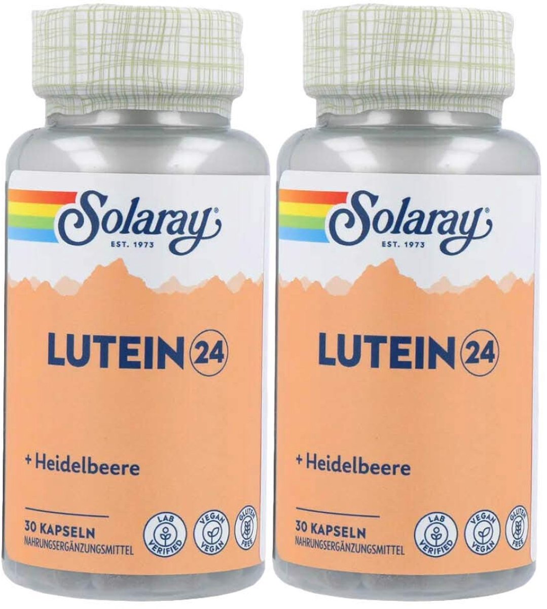 Solaray - Luteïne - 2 x 30 capsules - Voordeelverpakking