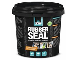 Bison Rubber Seal 750 ml- Rubber coating om oppervlakken waterdicht te maken, dakgoot repareren, binnen en buiten, afdichten, beschermen en repareren, 750 ml pot
