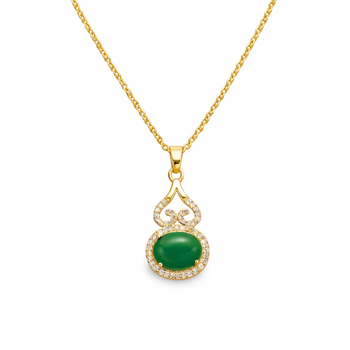 JP Family Jewelry - Luxe Halsketting - Dubbel Verguld RVS, Lengte 40+5 cm