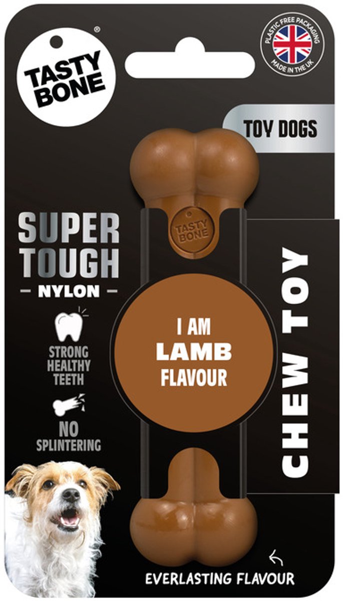 TastyBone - Toy - Lamb - Hond - Kauwspeelgoed - Vegan - Kluif - Nylabone