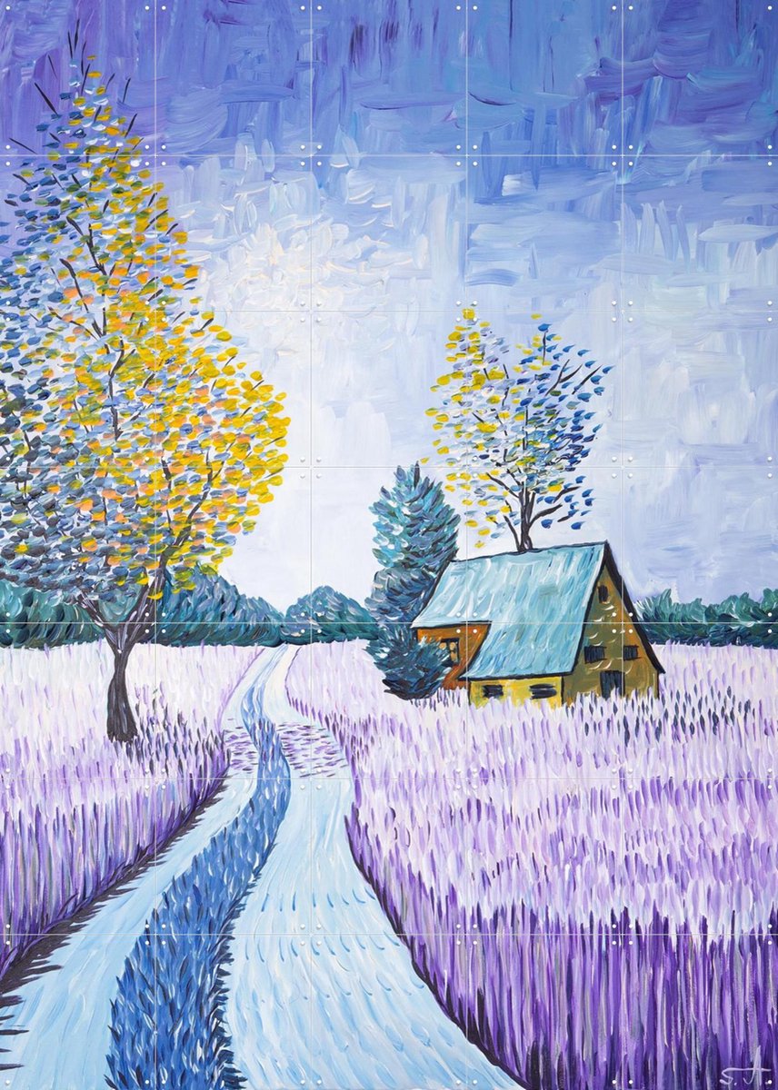 IXXI House, Zurab Dariali & Van Gogh 21st Century - 100 x 140 cm - Gratis ophangtool - Grote wanddecoratie en posters - Impressionisme, Klassiek
