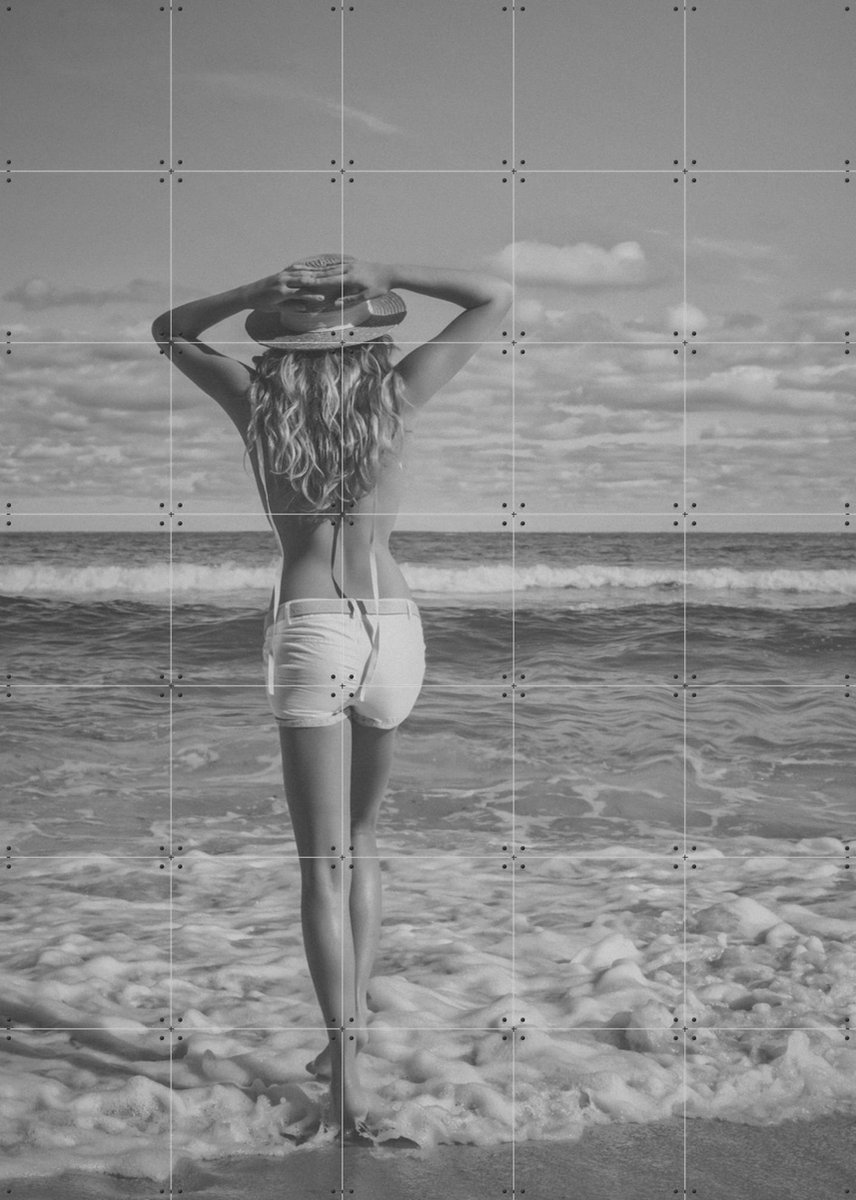IXXI 1969, STUDIO HANNAH LEMHOLT - 100 x 140 cm - Gratis ophangtool - Grote wanddecoratie en posters - Fotografie, Woonkamer, Slaapkamer, Zomer