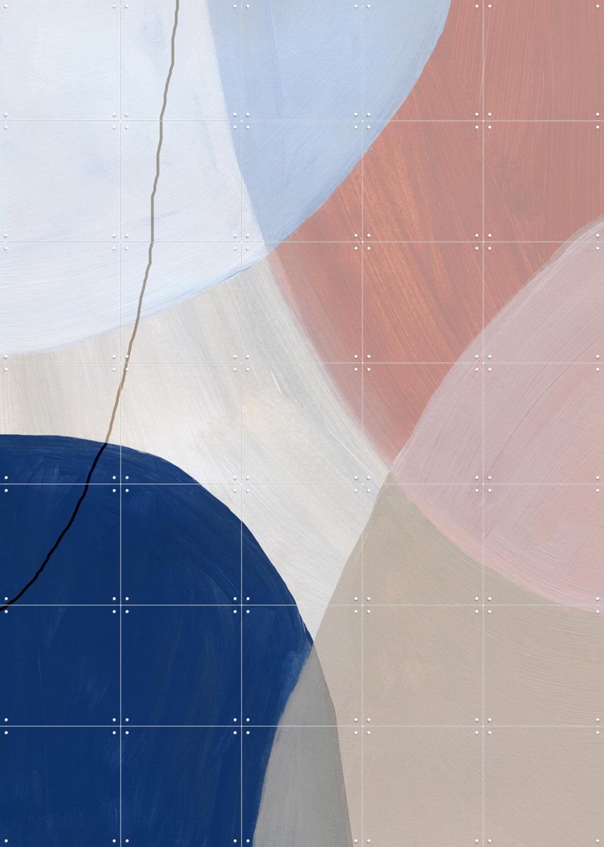 IXXI Graphic 266, Mareike Böhmer - 100 x 140 cm - Gratis ophangtool - Grote wanddecoratie en posters - Minimalisme, Grafisch Ontwerp, Abstract