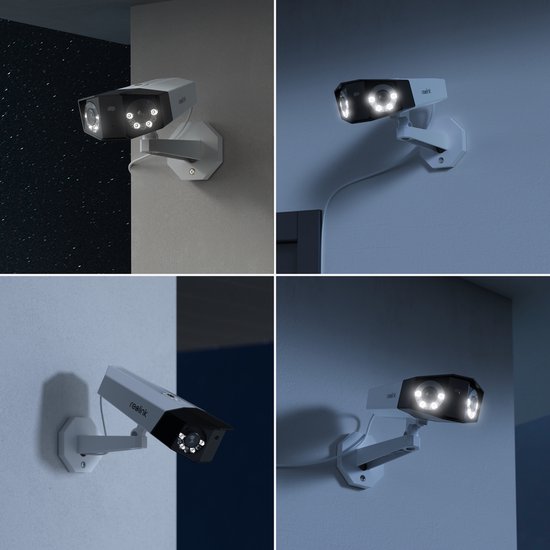 Reolink Duo 2 PoE 4K Dubbele-Lens PoE Beveiligingscamera Systeem, Buiten IP-camera voor Thuis met 180° Beeldhoek, Persoons-/Voertuig-/Huisdierendetectie, Kleuren Nachtzicht, Tweewegcommunicatie, Tot 512GB microSD-kaart van Reolink — afbeelding 5