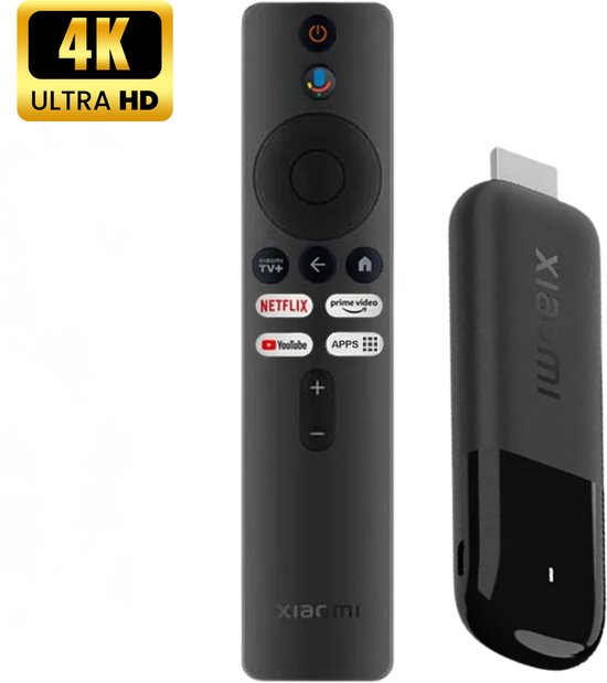 Rolu HDMI Tv Stick– Chromecast – Chromecast Voor Tv – 4K UHD – Bluetooth 5.2 – Wifi 6 - Netflix - Google Cast