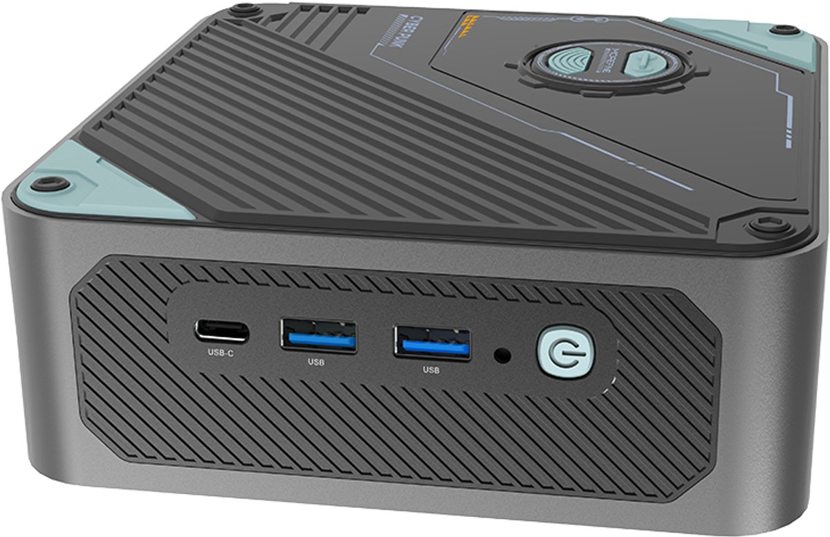 MOREFINE S800 Windows 11 Home Mini PC's, Mini pc desktops, met Intel Ultra 9 185H (tot 5.10 GHz), 16GB RAM, 1T SSD, met 4K thumbnail 3