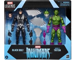 Hasbro Inhumans Marvel Legends Action Figure 2-Pack Black Bolt & Marvel's Triton 15 cm Action Figuur