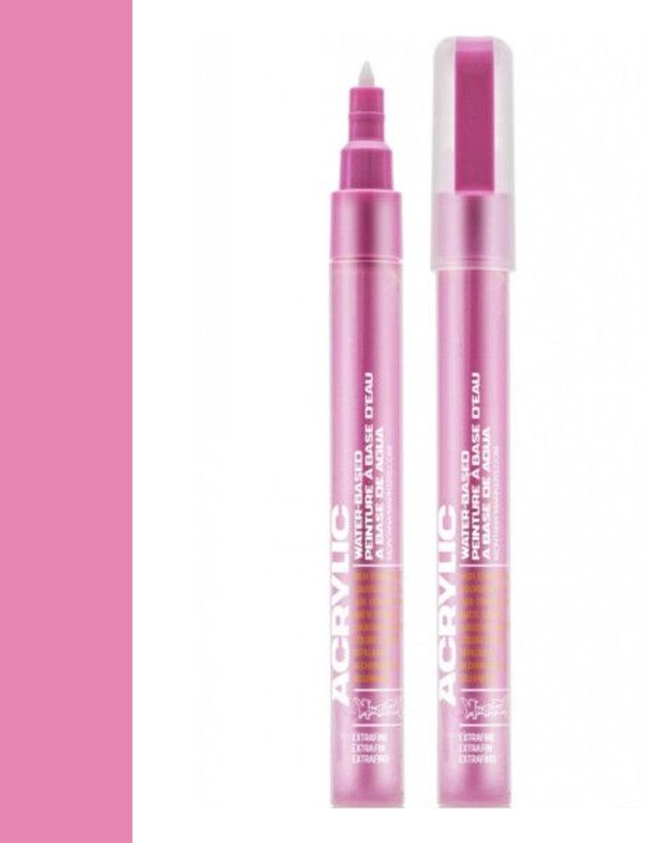 Montana ACRYLIC Marker 0.7 mm Shock Pink Light