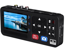 Rolu Videorecorder – Videorecorder VHS – Video Digitaliseren – CVBS & S-Video Ingangen – Opname Tot 1080P – MP4 - HDMI