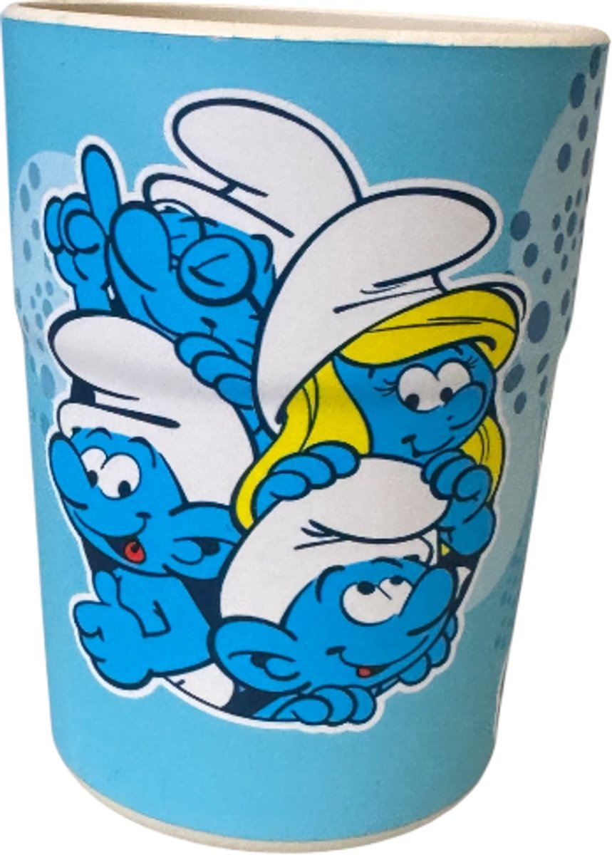 Smurfen beker - herbruikbaar - Kinderbeker - 250 ML
