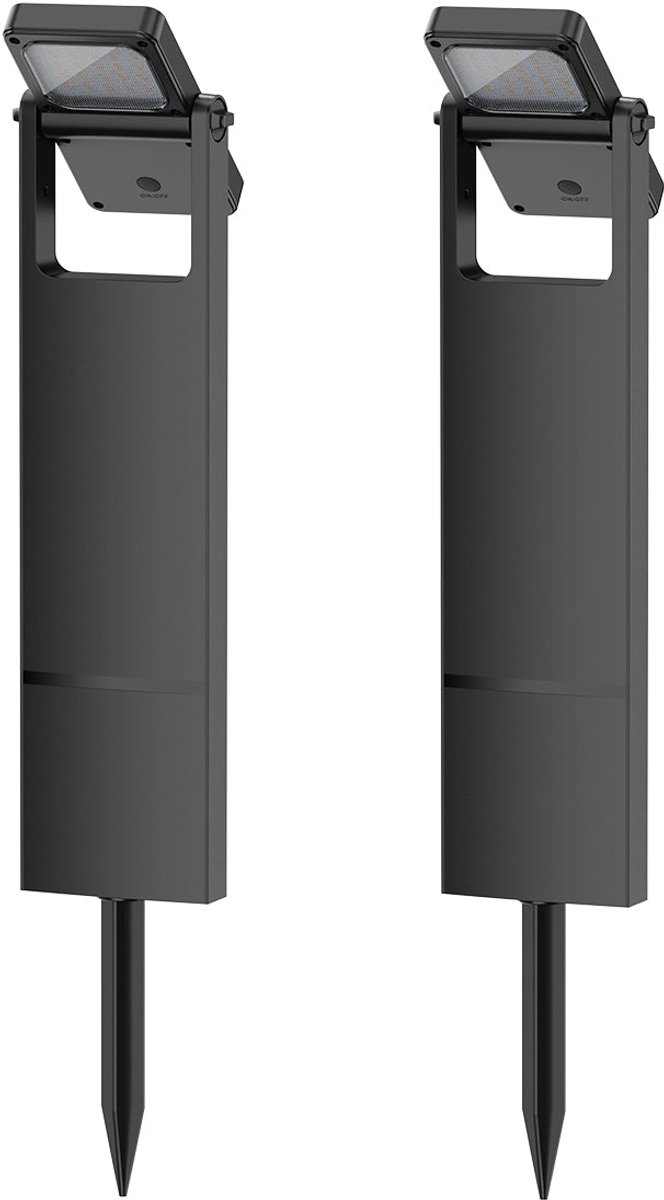 Set van 2 zonnepaaltjes H49CM BRITY