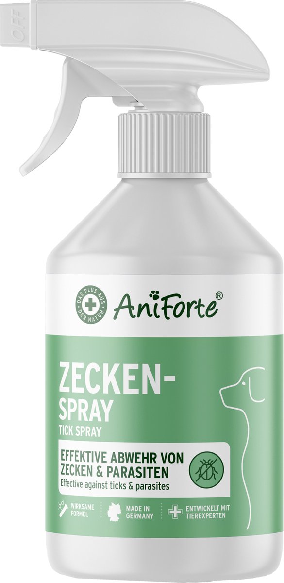 Tekenspray voor honden 250 ml.