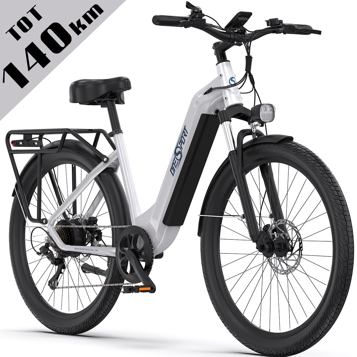 OneSport OT05PRO - 810Wh e-bike met 140km bereik