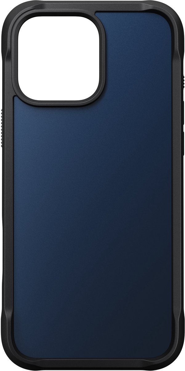 Nomad Hoesje Geschikt voor iPhone 16 Pro Max Hoesje - Nomad Rugged Case smartphone - Blauw