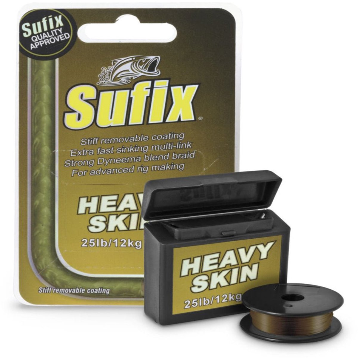 Sufix Heavy Skin | 20m 25lb Camou Green