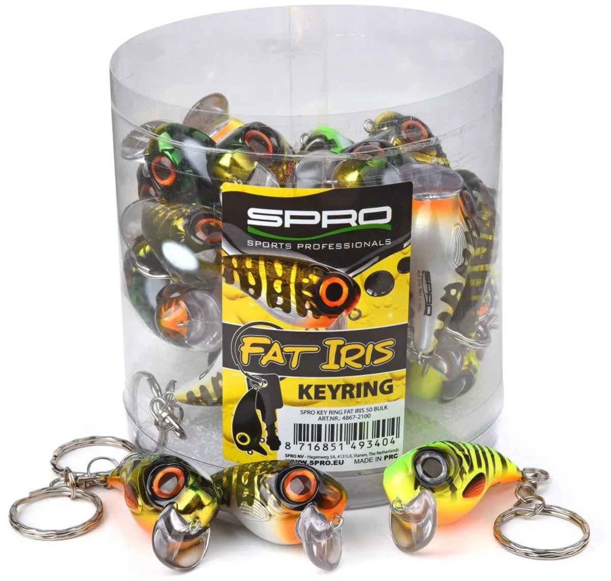 Spro Fat Iris 50 Sleutelhanger