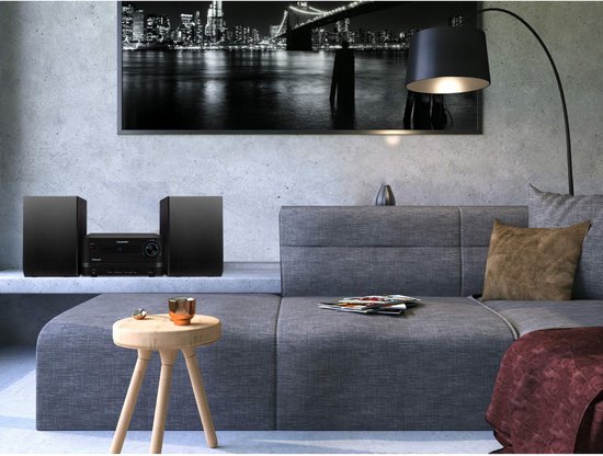 Blaupunkt MS14BT home audio systeem Home audio-microsysteem 45 W Zwart van Blaupunkt — afbeelding 2