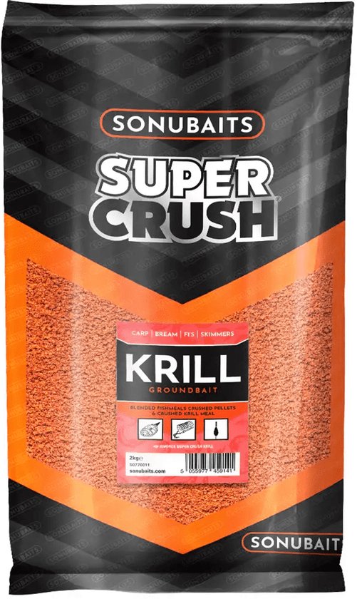 Sonubaits Supercrush Krill Groundbait 2kg — afbeelding 4