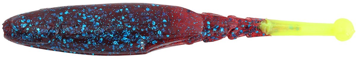 Z-Man Big BallerZ 10cm (4 Inch) Plum / ChatreuseTail Plum / ChatreuseTail