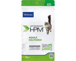 Virbac HPM Veterinary Adult Neutered Cat - Kattenvoer - 3 kg