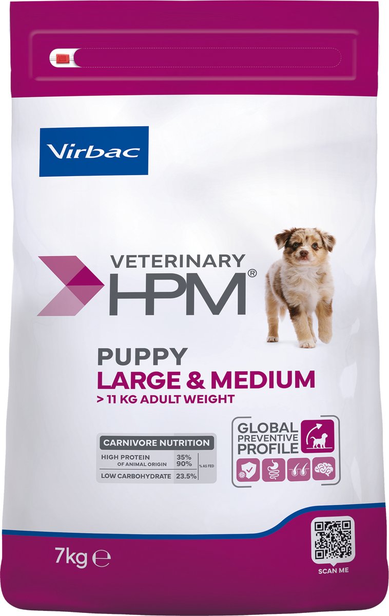 Virbac HPM Baby Dog Large & Medium 7 kg