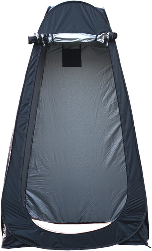 Pop Up Douchetent - Omkleedtent - Buitenbadtent 1-2 personen - Incl. Draagtas - Mobiele Douchcabine - Draagbare Douchetent - Toilettenten - Multifunctioneel - Voor camping en strand - Zwart van MM Brands — afbeelding 2