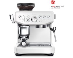 Sage the Barista Impress Sea Salt SES876SST - White Pistonmachine